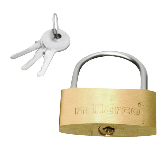 Hänglås 50 mm Millarco